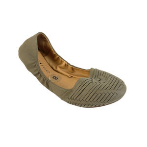 Lucky Brand Emily Woven Ballet Flats Olive Green 8